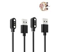 yystao Lot de 2 câbles de charge pour montre intelligente LIGE BW1845D-A 3,4 cm, cordon de charge USB magnétique stable compatible avec LIGE BW1845D-A