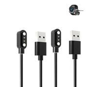 yystao Lot de 2 câbles pour montre intelligente OUKITEL 2,02", câble de charge USB magnétique stable compatible avec OUKITEL BT101