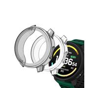 yystao Lot de 2 coques de protection demi-gamme en TPU pour SUUNTO Vertical 2, absorption des chocs, légères, noires et transparentes