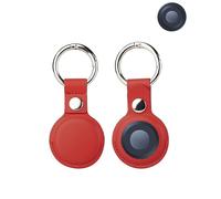 yystao Lot de 2 coques de protection en cuir PU pour Motorola Moto Tag Design anti-perte (rouge)