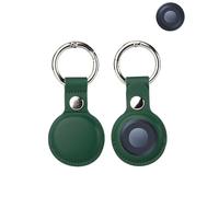 yystao Lot de 2 coques de protection en cuir PU pour Motorola Moto Tag Design anti-perte Vert