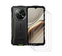 yystao Lot de 3 films de protection d'écran en verre trempé 9H pour Doogee Fire 5 Pro Android 15, haute définition, anti-explosion, anti-rayures, anti-traces de doigts