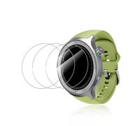 yystao Lot de 3 films de protection d'écran en verre trempé pour Motorola Moto Watch 2026, haute définition, résistant aux rayures, sensible au toucher, dureté 9H