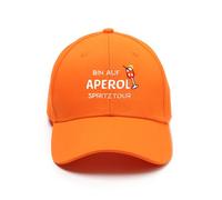 YYSWSAKY Casquettes de Baseball Aperol Spritz Cocktail (FR/ES, Numérique, 56, 60, 56-60, Orange)