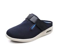Yytcsjz Pantoufles orthopédiques pour Hommes diabétiques, Chaussures de Marche légères à Coussin d'air Confort pour Les Personnes âgées, Chaussures pour Pieds diabétiques, pour fasciite Plantaire