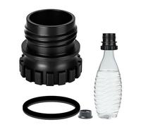 YYTECH Adaptateur de bouteille en verre Soda Stream Crystal 0,7 l Quick Connect Soda pour bouteille en verre Sodas Team Maker