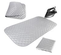 YYTECH Housse de table à repasser - 48 x 85 cm - Coussin à repasser pour table - Planche à repasser pliable en coton - Résistante à la chaleur - Housse à repasser portable pour voyage - Housse à