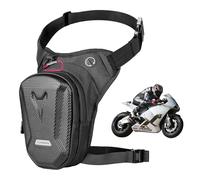 YYTECH Sacoche de Jambe Capacité Extensible Moto Sac de Cuisse avec Plusieurs Poches Multifontion Moto Drop Leg Bag Sac de Jambe Rigide Imperméable pour Randonnée Camping Voyage Cyclisme