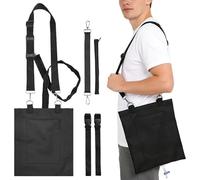 YYTECH Support Sac Drainage Xl, Support Sac De Drainage Urinaire, Housse Pour Poche De Recueil D'Urine Avec fermeture éclair, et sangle réglable, doublure étanche, lavable en machine