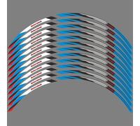 YYTEMD Autocollants de Jante Autocollants Réfléchissants pour Jantes De Moto pour Suzuki GSX-8S GSX-8R 2023 2024(Style 2)