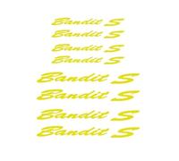 YYTEMD Autocollants de Jante Bandes Réfléchissantes pour Bord De Jante De Moto, Autocollants Réfléchissants pour Jantes pour Suzuki pour Bandit 1200 600(Style 7)