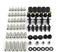 YYTEMD Kit De Boulons Écrous pour Carénage Complet pour Y&amaha FJR1300 2001 2002 2003-2012(Argent)