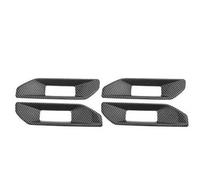YYTEMD Pour Ford Pour Ranger T9 2023 2024, Cadre De Poignée De Porte Intérieure, Garniture, Autocollants, 4 Pièces, Accessoires De Voiture couvercle poignée porte intérieure voiture(Carbon black)