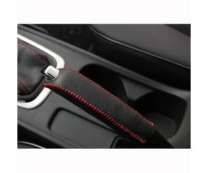 YYTERI Housse de Frein à Main de Voiture,for Renault Megane/Megane R.S. / E-Tech IV III II I MK 4 3 2 1 Grandtour Housse De Frein à Main Antidérapante Scratch Décoration Intérieure Voiture,A