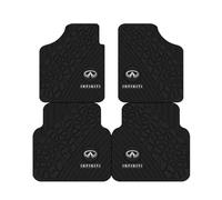 YYTERI Tapis de Sol de Voiture pour Infiniti QX70 2013-2020 Tapis de Sol Durable Imperméables et Antidérapants Ensemble en Cuir PU