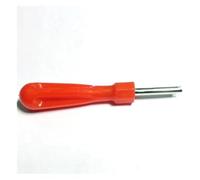 yytzior Kit de Service Valve Pneu, 4 noyaux, Bouchons, 1 Tige for Voiture, Moto, Bus, Camion, Tournevis, Outil réparation pneus, Ensemble