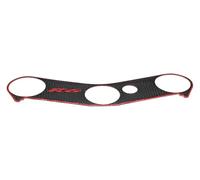 yytzior Motorcycle Triple Tree Top Clamp Upper Front End Decals 3D Logo Soft Plastic Protector Pad Sticker Compatible with R6 YZFR6 2006-2016