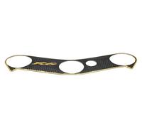 yytzior Motorcycle Triple Tree Top Clamp Upper Front End Decals 3D Logo Soft Plastic Protector Pad Sticker Compatible with R6 YZFR6 2006-2016
