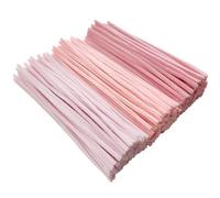YYUENG TAK Coffret de 300 Rose Cure Pipe Chenille & Fils Chenille - 3 Rose Différents pour Loisirs Creatifs | Pink Pipe Cleaners pour Décorations DIY(30 cm * 6 mm)