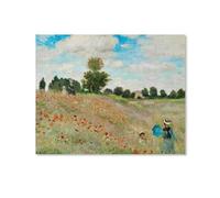 YYUEQIL Affiche de peinture coquelicots de Claude Monet - Décoration d'intérieur - Décoration murale - Décoration pour chambre à coucher - Sans cadre - 28 x 35 cm