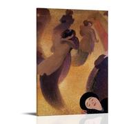YYUEQIL Felix Vallotton Impression sur toile La Valse Décoration murale moderne avec cadre 30 x 45 cm