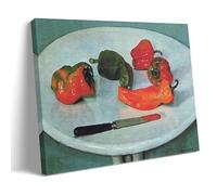 YYUEQIL Felix Vallotton Impression sur toile Motif poivrons rouges 20 x 30 cm
