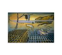 YYUEQIL Impression sur toile de Salvador Dali « The Disintegration of The Persistence of Memory » - Décoration murale sans cadre - 40 x 60 cm