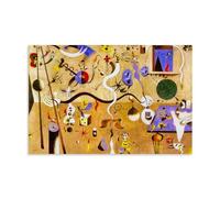 YYUEQIL Impression sur toile Joan Miro Carnaval de l'Arlequin - Peinture murale moderne pour maison - Idée cadeau - Sans cadre - 40 x 60 cm