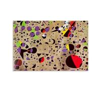 YYUEQIL Joan Miro Poster sur toile La poétesse - Impression sur toile - Décoration murale d'intérieur moderne - Sans cadre - 60 x 90 cm