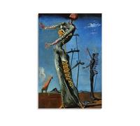 YYUEQIL Poster célèbre Salvador Dali - La girafe en feu - Impression sur toile - Décoration murale d'intérieur moderne - Sans cadre - 60 x 90 cm