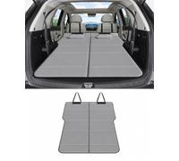 YYUGUIBEG 1 Pièce Matelas Voiture pour BYD Dolphin Surf 2025 | Lit de Coffre Pliable en Panneau de Peuplier et Chenille Tissée,Couchage Arrière Gris Confortable pour Voyage