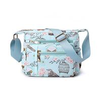 YYW Sac à bandoulière pour femme - Grand sac de voyage décontracté - Pour le shopping, la randonnée, un usage quotidien, motif cage, Taille unique