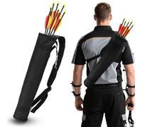 YYWEi Carquois pour flèches de tir à l'arc Quiver, dos et hanche, support carquois pour compound recourbe, pratique cible, chasse