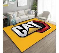 yyxsgdmw Mécanique C-Caterpillar Cat Tapis De Sol Imprimé Tapis 15 Tailles Salon Chambre Seuil De Chevet Salle De Bain Tapis De Sol Home Decor H4178 40×60Cm