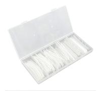 Yyyuluo 200 Pièces Gaine Thermorétractable - 6 Tailles Électrique Fil Câble Enveloppe Isolé Tubes de Gaine Tube thermorétractable Assortiment Kit avec Stockage Boîte