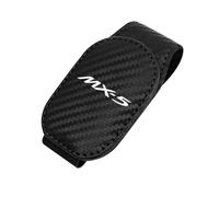 Yyyyy6A Porte Lunettes pour Voiture pour Mazda MX5 MX-5 ND RF Miata,Multifunctional Porte Lunettes Pare Soleil Accessoire Voiture Interieur,A-Black