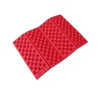 YYZLL Coussin en Mousse Pliable extérieur XPE Coussin Ultra-léger Pliant en Quatre Plis Tapis en nid d'abeille Portable pour Sac à Dos randonnée randonnée dans la Neige Camping,Rouge