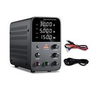 YZACK 30V 10A Programmable DC Alimentation Réglable Affichage Numérique Mini Lab Power Conditioner 60V 5A 120V3A for La Réparation De Téléphone Portable (Color : WPS305, Size : 1 UK)