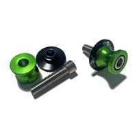 YZCSYBBF Bobines de Curseur de Bras oscillant Bobines De Bras Oscillant Et Curseurs De Moto Vis De Support pour Kawasaki pour Versys 650 1000 pour Versys-X300 2008-2020(6MM Green)