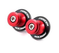 YZCSYBBF Bobines de Curseur de Bras oscillant Bobines de Bras oscillant M6 Moto pour pour Tracer 900 700 GT pour Tracer 9 7 GT Tracer900 Tracer700 vis de Support et Curseur(Red)
