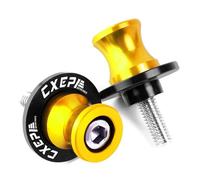 YZCSYBBF Bobines de Curseur de Bras oscillant pour MT09 pour Tracer 9GT MT-09 SP MT03 MT10 MT25 YZF R3 R7 2024 Moto Bras Oscillant Curseur Bobines Support Vis 6MM(Or)
