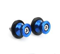 YZCSYBBF Bobines de Curseur de Bras oscillant pour Suzuki Gladius SFV 650 SFV650 2009-2015 8 mm CNC Aluminium Bras oscillant bobines Curseur Support vis Moto(Blue10)
