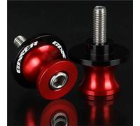 YZCSYBBF Bobines de Curseur de Bras oscillant Vis de Support de Bras oscillant arrière de Moto M8 Curseur de bobines de Bras oscillant pour Suzuki Gixxer SF250 SF 250 2019 2020 2024 2025(Red)
