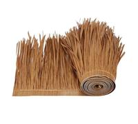 YZDKR 3.0M/12M Paille Toit chaume synthétique Palmier tuile Rouleau cabane Herbe Jardin Patio clôture Bar terrasse fête pour Jardin et terrasse(Type2,12Mx0.5M)