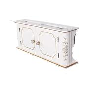 YZDKR Boîte de Rangement pour routeur à Fixation Murale Boîte de Rangement créative for routeur Wi-FI, Fixation Murale, étagère carrée Blanche, décoration la Maison(Color 4)