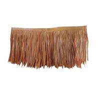 YZDKR Chaume de Toit en Paille Artificielle 100x50cm, Accessoires Polyvalents, décoration matériau synthétique pour Jardin et terrasse(Style E)