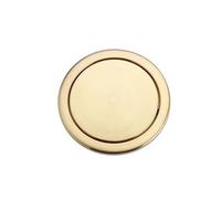 YZDKR Couvercle de poubelle à rabat en acier inoxydable encastré et intégré for comptoir de cuisine pour plan de travail de cuisine(Round-Gold 20CM)