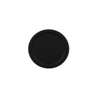 YZDKR Couvercle de poubelle à rabat rond en acier inoxydable encastré et intégré for comptoir de cuisine pour plan de travail de cuisine(Black)