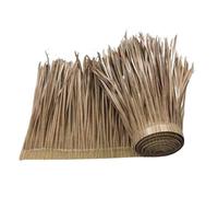 YZDKR Paille Artificielle 1M, Fausse Herbe en PVC, Simulation de chaume, décoration Toit, Jardin Maison pour Jardin et terrasse(4)