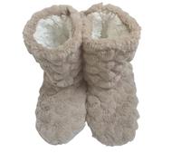 YZDKR Pantoufles d'hiver for femmes, chaussures for couple, chaussettes de sol for adultes, antidérapantes, en velours épais, pantoufles danse d'intérieur à tube haut pour les femmes(Khaki,41-42)